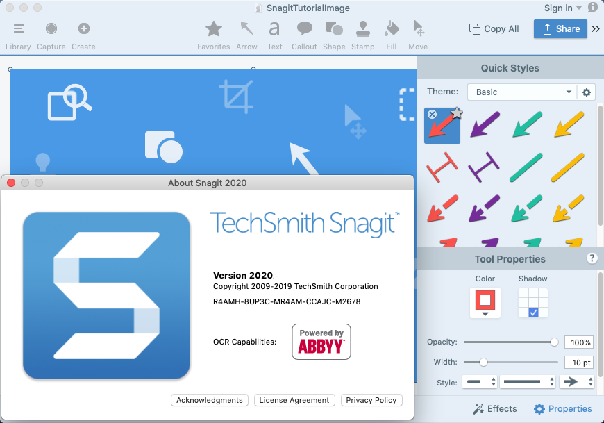 TechSmith Snagit for Mac v2020.0.0 TNT正式破解版及序列号下载
