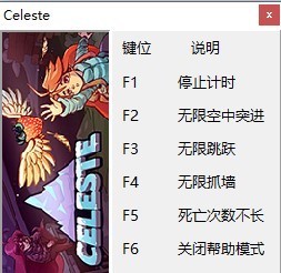 蔚蓝修改器风灵月影版下载-蔚蓝Celeste六项修改器(附使用教程) v1.1.5.0