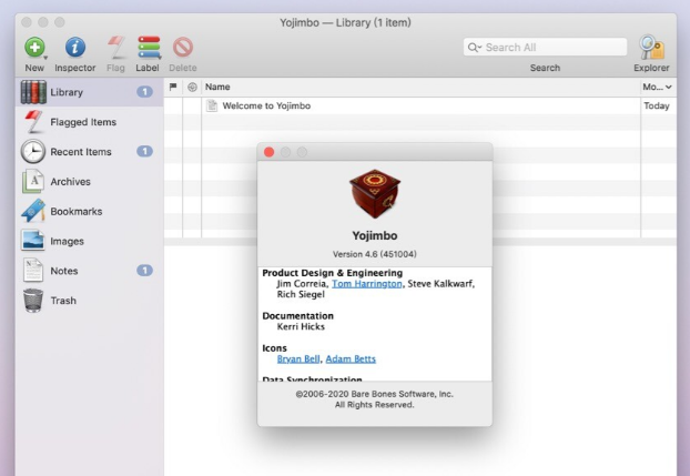信息管理工具 Yojimbo for Mac v4.6 TNT破解版下载