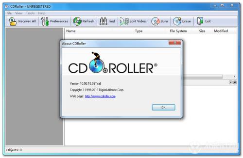 CD/DVD光盘数据恢复软件 CDRoller V9.40.50.1 免费中文绿色版下载