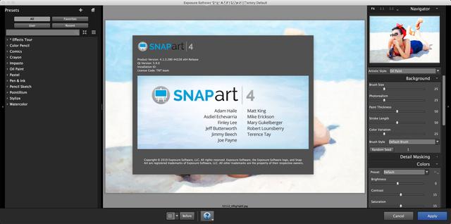 PS绘画滤镜软件 Alien Skin Snap Art for Mac v4.1.3.331 TNT破解版下载