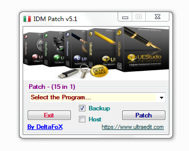 IDM通用破解补丁IDM Universal Patch v6.0 DeltaFoX/URET/XFORCE下载