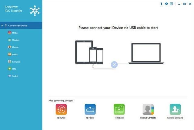 苹果IOS管理助手 FonePaw iOS Transfer v3.5.0 中文特别破解版下载