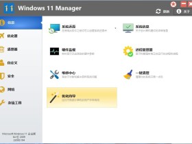 系统优化工具 Windows 11 Manager v1.1.5 中文破解版下载