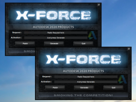 Autodesk 2020全系列软件注册机X-FORCE最新版下载
