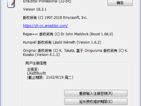 文本编辑器 Emurasoft EmEditor Pro v21.4.0 中文特别版下载+注册机